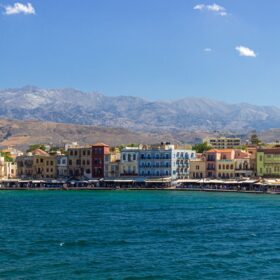 a town near the sea